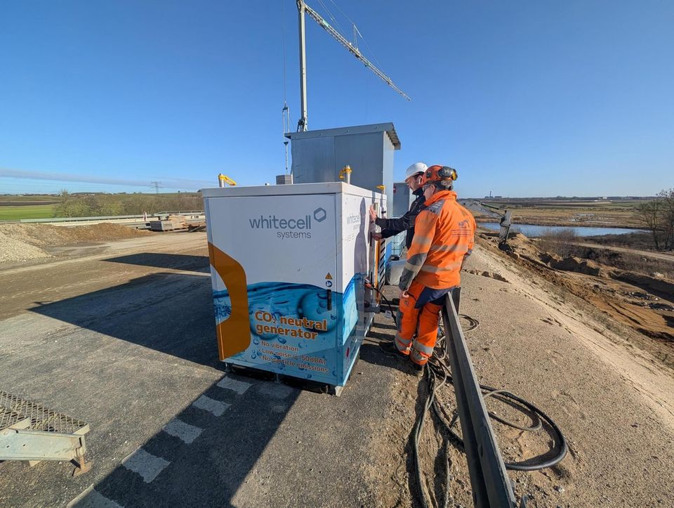 Grøn generator kan erstatte diesel på byggepladser og events